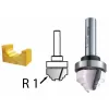 Profilová fréza s ložiskem stopka 8 mm,22x13x54 mm Makita D-48262