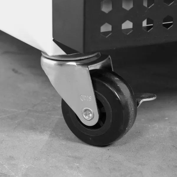 Mrazicí skříň prosklené dveře, nerez Tefcold UF 400 SG