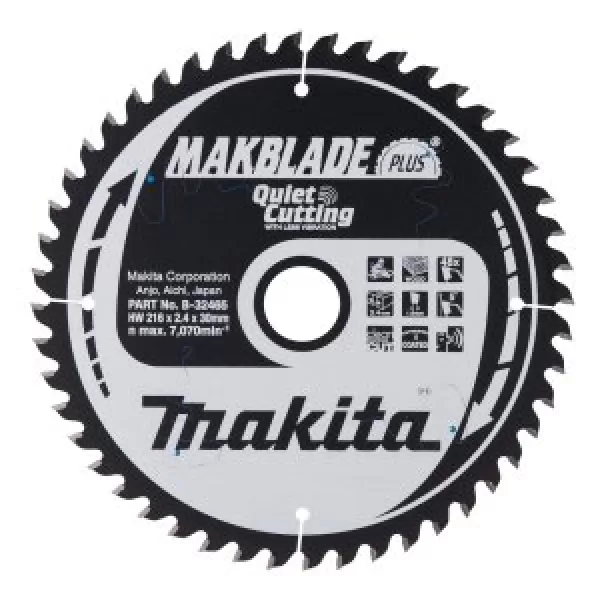 Kotouč pilový dřevo MAKBLADEplus 216x2.4x30mm 48Z = old B-08632