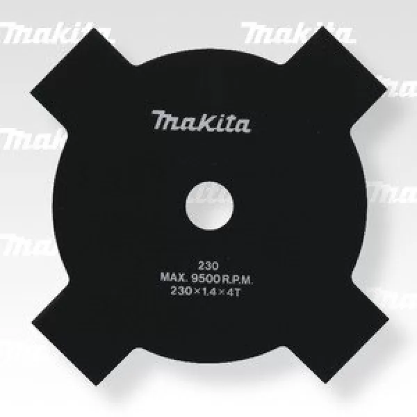 Nůž žací 4 zubý 230x25,4x1,8mm Makita D-66008