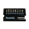 Sada bitů 1/4" 11 ks v plastové krabičce, 12 bal Makita D-30651-12