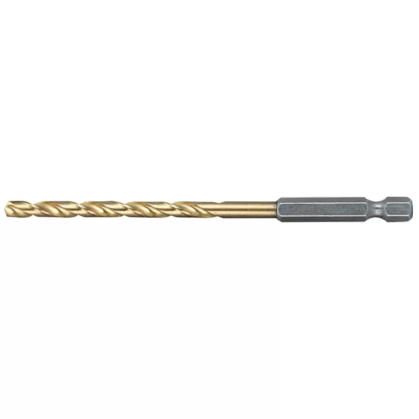 Vrták do kovu HSS-TiN 3x47/80mm, stopka HEX 1/4" Makita D-14928