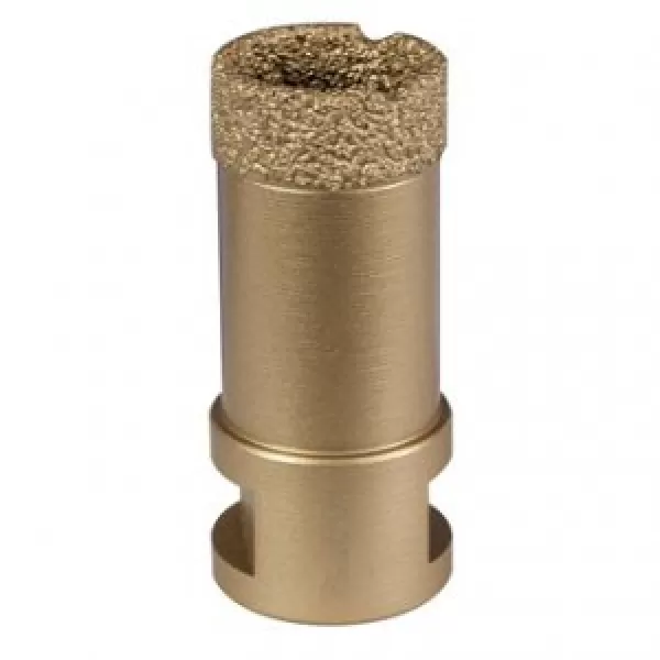 Děrovka s diamantovým zrnem 22mm (se závitem M14 pro úhlovou brusku)