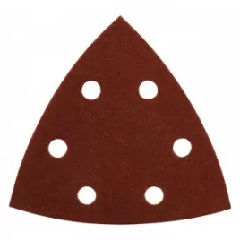 Papír brusný suchý zip 94x94x94mm 6 děr K150, 50ks
