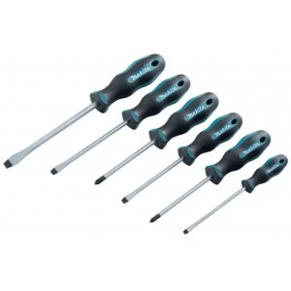 Sada šroubováků 6 ks (4 ks SL+2 ks PH) Makita E-10506
