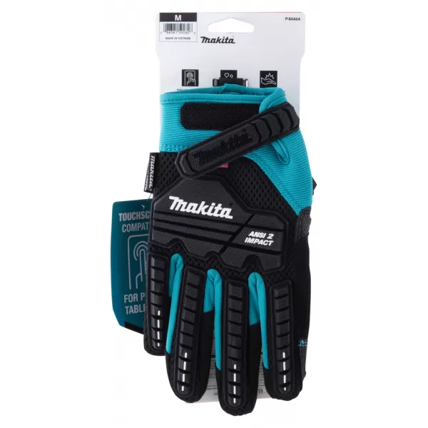 Rukavice pracovní antivibrační, impact, velikost M/8 Makita P-84464