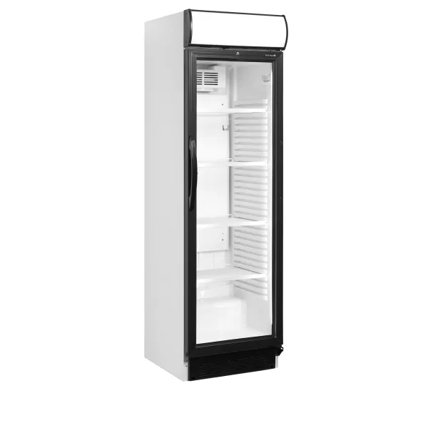 Chladicí skříň prosklené dveře Tefcold CEV 425 CP 2 LED