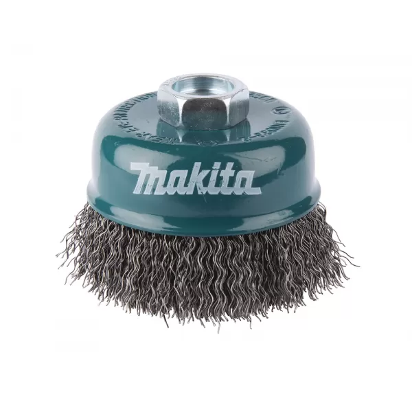 Miskovitý kartáč z ocelového drátu,vlnitý drát 0,3mm,75mm Makita D-24094