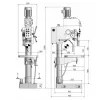 Sloupová vrtačka OPTIdrill B 40 GSM