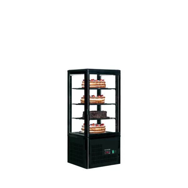 Chladicí vitrína stolní, černá Tefcold UPD 80 BLACK