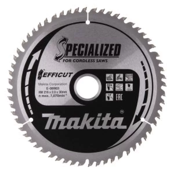 Kotouč pilový dřevo Efficut 216x2x30mm 60Z = old E-08888
