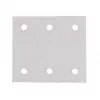 Papír brusný suchý zip 102x114mm 6 děr K60, 10ks