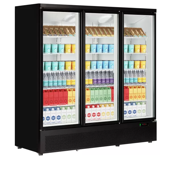 Chladicí skříň prosklené kř. dveře Tefcold Atom Maxi C3DB