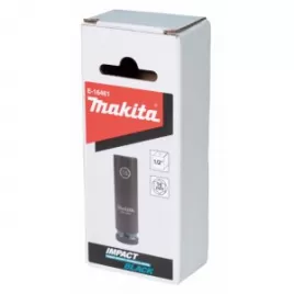 Klíč nástrčný prodloužený 1/2", čtyřhran, IMPACT BLACK, 16mm Makita E-16461