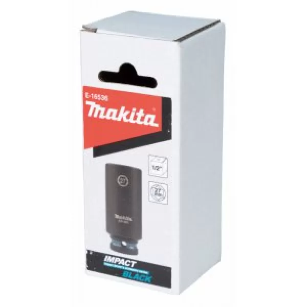 Klíč nástrčný prodloužený 1/2", čtyřhran, IMPACT BLACK, 27mm Makita E-16536