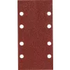 Papír brusný suchý zip 93x185mm 8 děr K150, 10ks