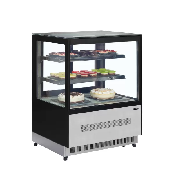 Chladicí vitrína cukrářská černá Tefcold LPD 900 F Black