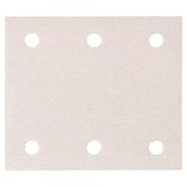 Papír brusný suchý zip 102x114mm 6 děr K120, 50ks