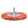 Kotoučový kartáč z nylonu,hrubý,válcová stopka,100mm