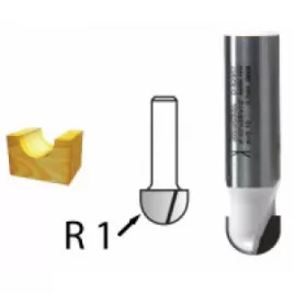 Žlábkovací fréza stopka 8 mm,7,9x8x40 mm Makita D-47983