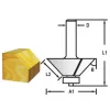 Fazetová/hranová fréza s ložiskem stopka 8 mm,41,3x20x59 mm Makita D-48701