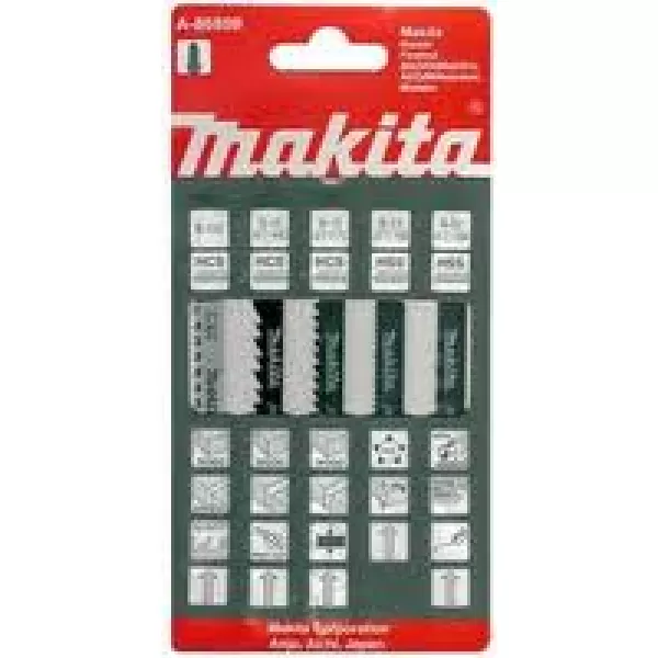 Pilový list sada č.B-13,16,22,23,105 5ks Makita A-86898