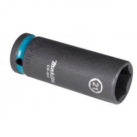 Klíč nástrčný prodloužený 1/2", čtyřhran, IMPACT BLACK, 21mm Makita E-16508