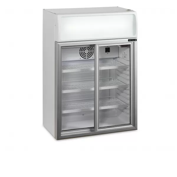 Stolní chladicí skříň prosklené dveře Tefcold FSC 100