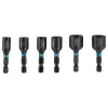 Sada torzních bitů 1/4" IMPACT BLACK 6ks v plastové krabičce Makita E-15768