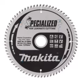 Kotouč pilový lamino SPECIALIZED 216x2.5x30mm 72Z = old B-29474