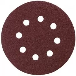 Papír brusný suchý zip 125mm 8 děr K40, 50ks