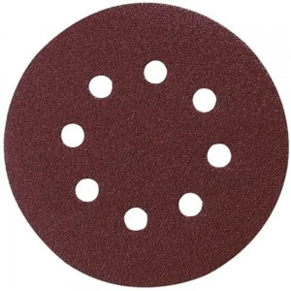Papír brusný suchý zip 125mm 8 děr K40, 50ks