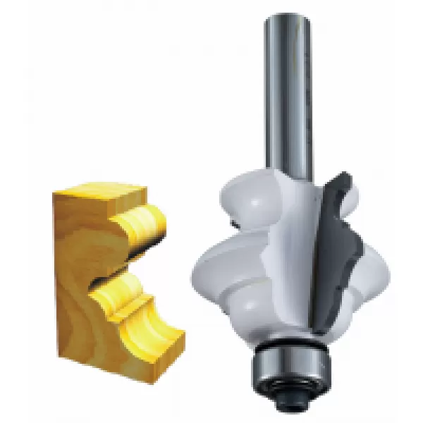 Profilová fréza s ložiskem stopka 12 mm,57,2x47,5x102,6 mm Makita D-48876