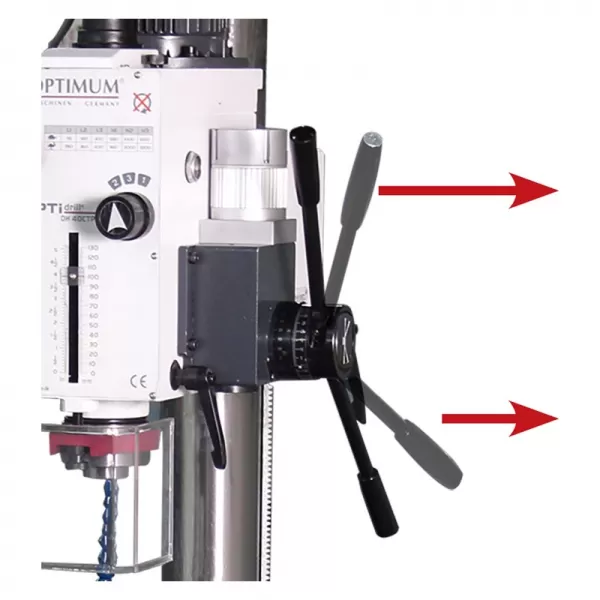 Sloupová převodová vrtačka OPTIdrill DH 40 CTPE Optimum 3035353