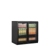 Minibar prosklené posuvné dveře, černá Tefcold BA26S