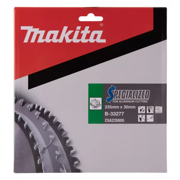 Kotouč pilový hliník SPECIALIZED 235x2.4x30mm 80Z Makita B-33277