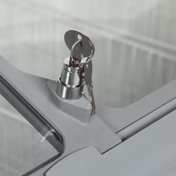 Pultová mraznička prosklené oblé víko Tefcold NIC 301 SCEB