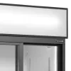 Chladicí skříň prosklené posuvné dveře Tefcold FSC 891 S
