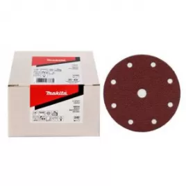 Papír brusný suchý zip 150mm 6 děr K240, 50ks