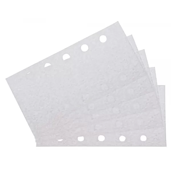 Papír brusný suchý zip 93x185mm 8 děr K240, 10ks Makita E-19691