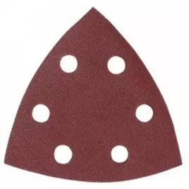 Papír brusný suchý zip 94x94x94mm 6 děr K180, 50ks
