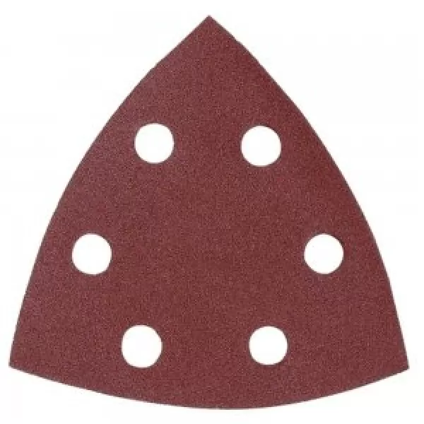 Papír brusný suchý zip 94x94x94mm 6 děr K180, 50ks