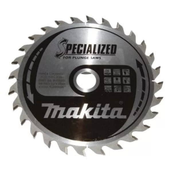 Kotouč pilový dřevo SPECIALIZED 160x2.2x20mm 28Z pro ponorné pily = old B-09260