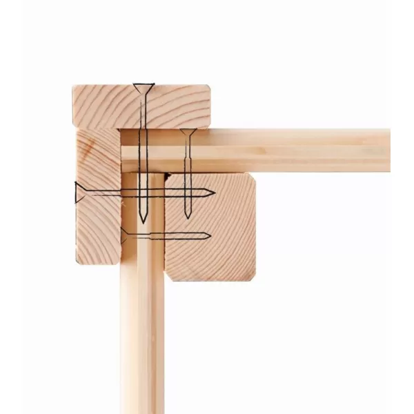 Dřevěná garáž KARIBU FAHRRADGARAGE (38647) natur LG3039