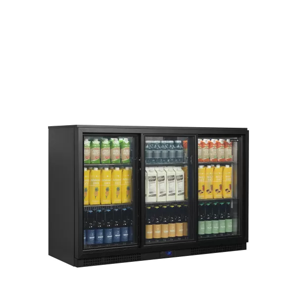 Minibar, prosklené posuvné dveře Tefcold BA 30 S-3