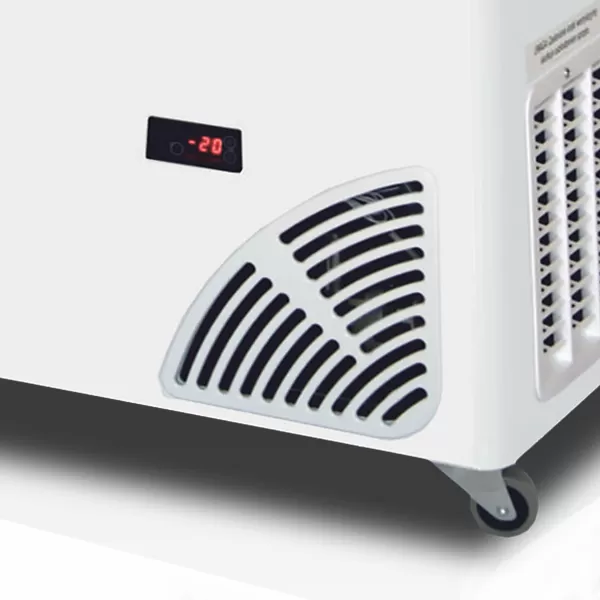 Pultová mraznička prosklené rovné víko Byfal ARO 501/2 White Edge