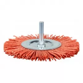 Kotoučový kartáč z nylonu,hrubý,válcová stopka,100mm