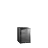 Minibar prosklené dveře, černá Tefcold TM44G-1