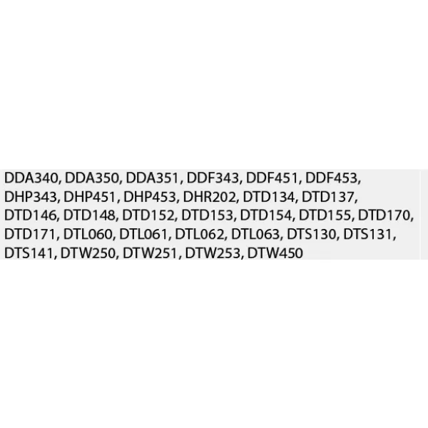 Kryt akumulátoru ochranný pro BL1430B/BL1440/BL1450/BL1460B/BL1830B/BL1840B/BL1850B/BL1860B Makita 194649-7