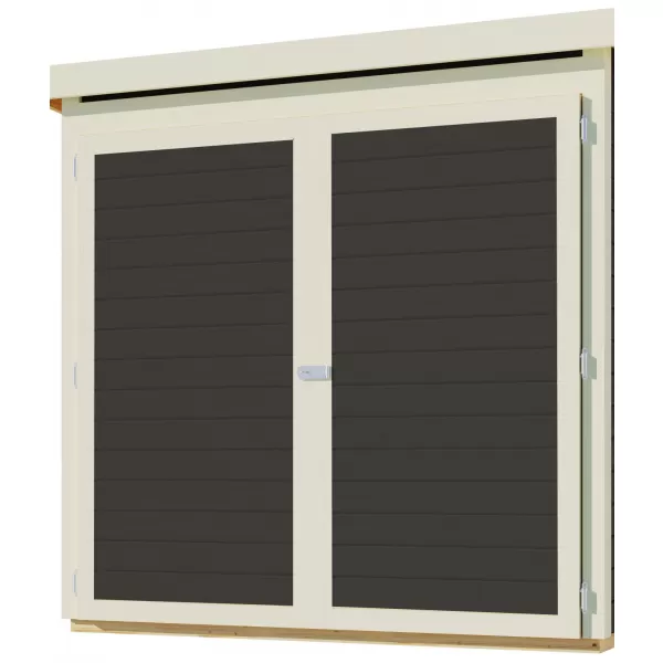 Dřevěná garáž KARIBU FAHRRADGARAGE (38646) terragrau LG3040